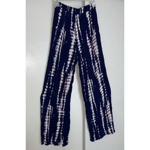 Tie dye flare pants